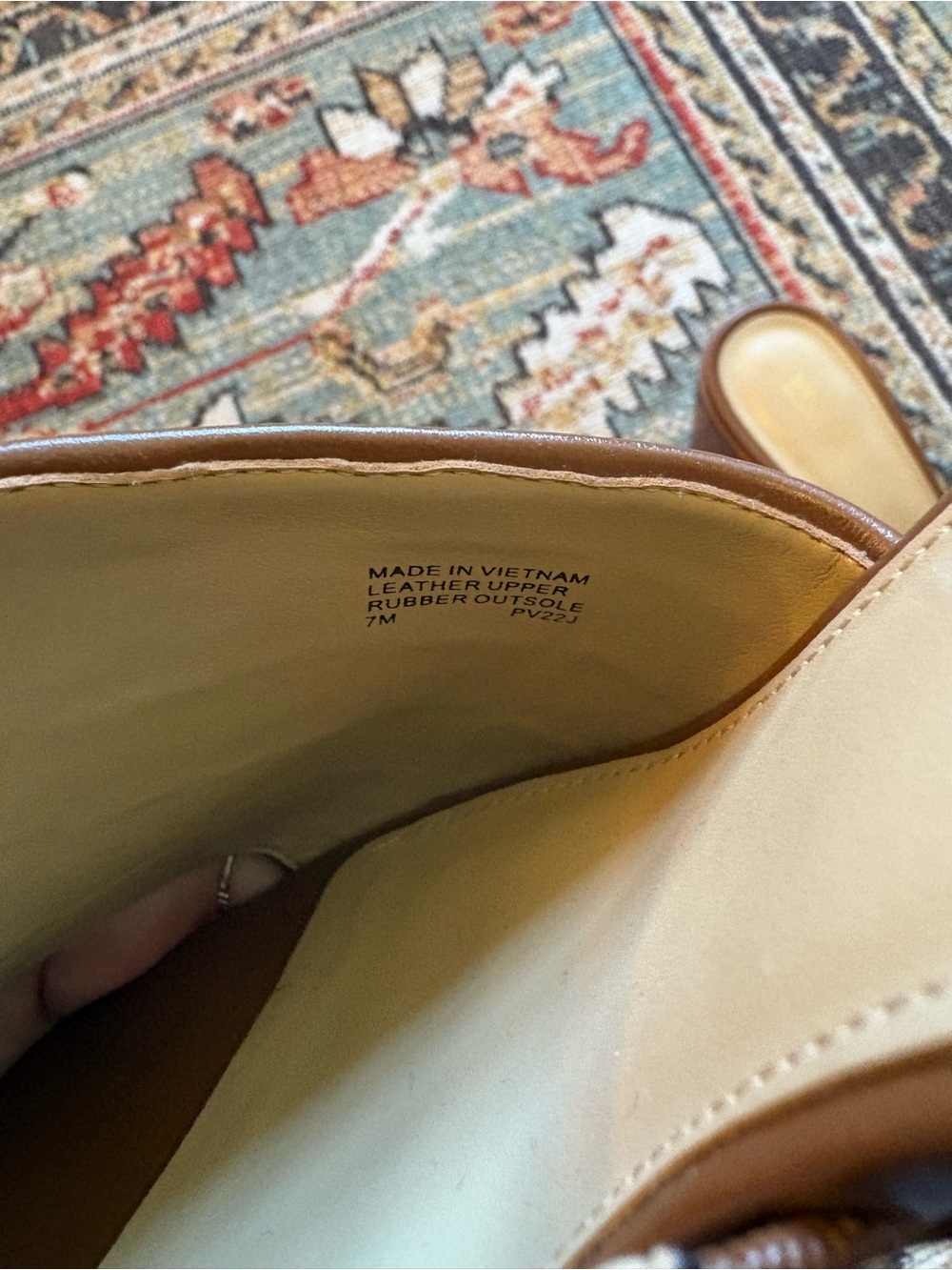 Michael Kors | Brown Woven Ingrid Leather Block Heel Mules | 7 - Picture 10 of 10